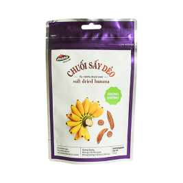 Chuối cau dẻo tự nhiên 0 đường Vinamit  100g 