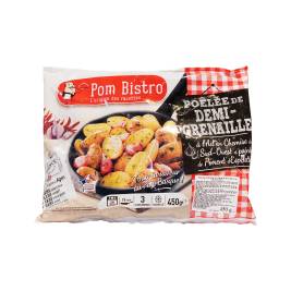 Khoai Tây Chiên Đông Lạnh Poêlée De Demi-Grenaille Hiệu Pom Bistro 450g