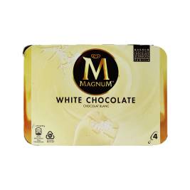 Magnum White Chocolate Ice Cream (4x110ml)