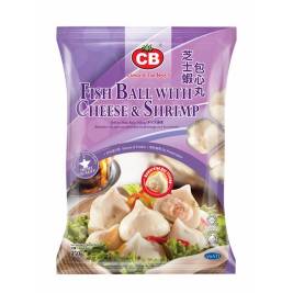 Cá viên hải sản nhân tôm, phô mai 23v (450g)