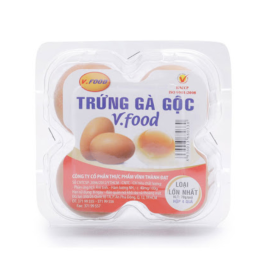 Vfood "Gộc" Chicken eggs (4pcs)