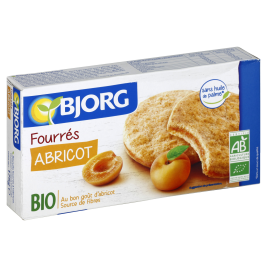 Bjorg Biscuits With An Apricot Filling (175g)