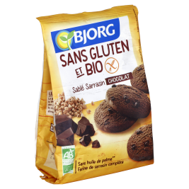 Bjorg Bánh Quy Kiều Mạch Nhân Socola (250g)