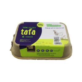 Chicken Eggs Tafa VietGAP 60g (6 pcs)