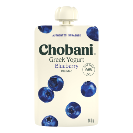 Chobani Greek Yogurt Blueberry Pouch 140g