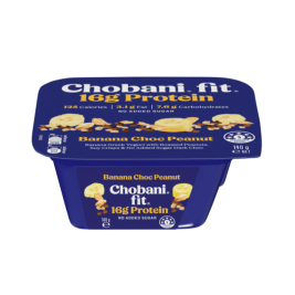 Chobani Fit Flip Banana Choc Peanut 140g