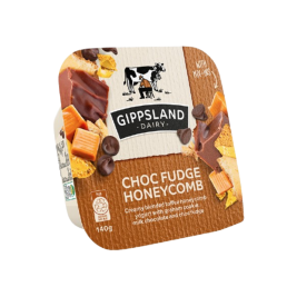 Gippsland Dairy Choc Fudge Honeycomb 140g