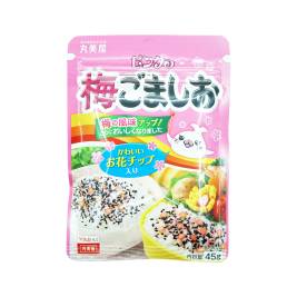 Gia vị rắc cơm hoa anh đào Plum Sesame Salt Marumiya 45g