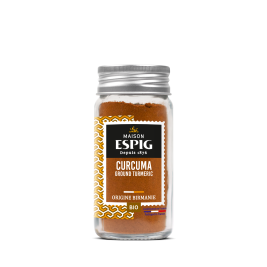 Maison Espig Organic Indian Curcuma, Glass Jar 38g
