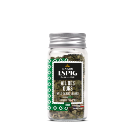 Maison Espig Organic Wild Garlic Leaves, Glass Jar 8g