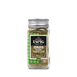 Maison Espig Organic Provence Rosemary Leaves, Glass Jar 25g