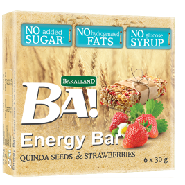 Bakalland Energery quinoa&strawberries (180g)