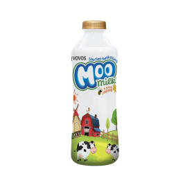 Moo Less Sugar Honey Pasteurised Milk (950ml)