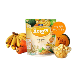 BÁNH GẠO MAEIL VỊ CHUỐI & BÍ NGÔ (25G)