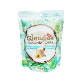 Dừa sấy vị muối biển caramen Coconut Chips Seasalt Caramel hiệu Glendee 40g