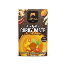 Sốt cà ri Vàng ớt hiểm & sả chanh Thai Yellow Curry Paste hiệu deSiam 70g
