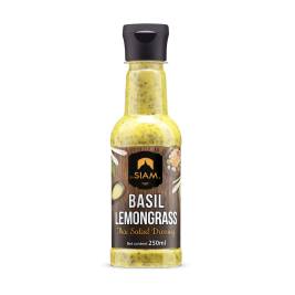 Sốt sả chanh & húng quế Basil Lemongrass Thai Salad Dressing hiệu deSiam 250g