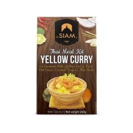 Bộ nguyên liệu nấu Cà ri Vàng Thai Meal Kit Yellow Curry hiệu deSiam 260g