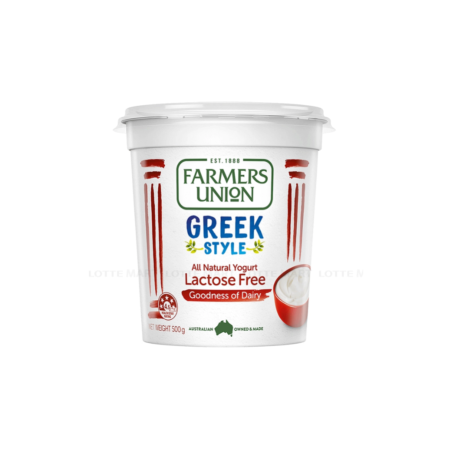 Farmers Union Yogurt Gr.Style Lactose Free (500g)