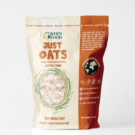 Just Oats Yến Mạch Nguyên Chất Ăn Liền Cán mỏng (454g)