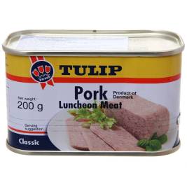 Thịt Heo Hộp Tulip Port Luncheon Meat  200g 