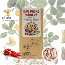 Nam Xanh Skinless Peanut W/Garlic&Chilli 70g 