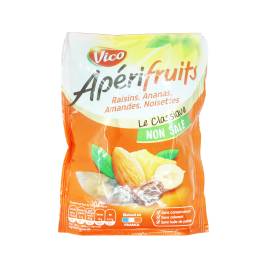 Hỗn hợp Hạnh nhân, Hạt phỉ, Nho & Dứa khô 120g