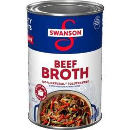 Swanson Beef broth (411g)