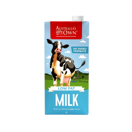Australia's Own UHT Milk Low Fat (1L)