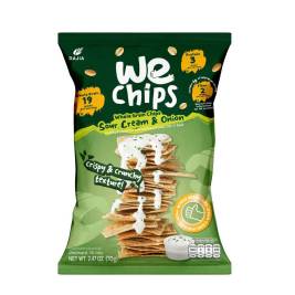 Bánh Snack ngũ cốc nguyên cám vị kem chua và hành hiệu We Chips