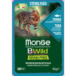 Pate Cá Ngừ,Tôm,rau củ Monge (85g)