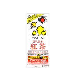 KIKKOMAN Soymilk Black tea flavoured 1L