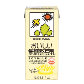 Sữa đậu nành ít ngọt hiệu Kikkoman 200ml
