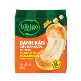 Bánh rán Hotteok phô mai Mozzarella Bibigo (280g)