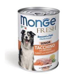 Pate Chó Monge Fresh Senior (Gà Tây&Rau ) 400Gr