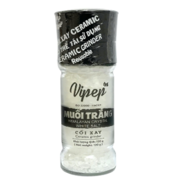 Vipep Himalayan White Salt Mill (120G)