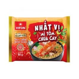 Vifon Spicy &Sour ShrimpFlavorInstant Noodle (80g)