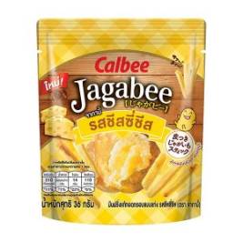 Jagabee Potato Chips Cheese Flavor (36g)