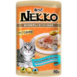 Nekko Tuna Topping Katsuobushi in Gravy 70g (pouch)