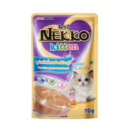 Nekko Kitten Food Tuna Creamy mix Katsuobushi 70g (pouch)