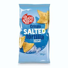 Poco Loco Crispy Salted Tortilla Snack (200g)