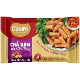 Chả ram Miền Trung tôm & thịt Cầu Tre (210g)