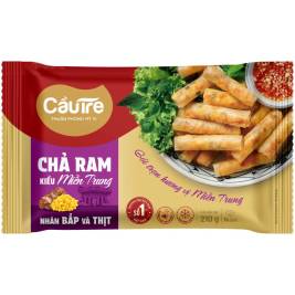 Cầu Tre Spring Rolls with Corn & Pork (210g)