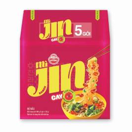Jin Spicy Instant Noodles Packs (5x120g)