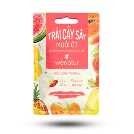 Trái Cây Sấy Muối Ớt We'Natur (35g)