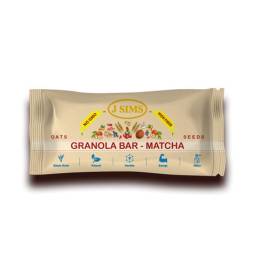 Jsims Granola Bar Matcha (30g)
