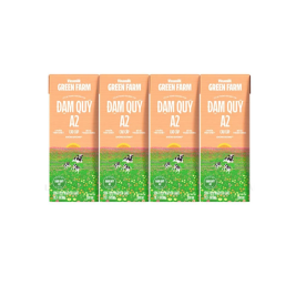 VNM Green Farm UHT Milk A2 (4x180ml)