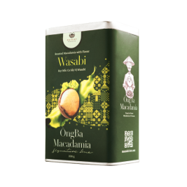 Ông Ba Wasabi Maca Nuts Tin Can (200g)