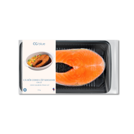 OG Blue Coho Salmon Steak Cut (175g)