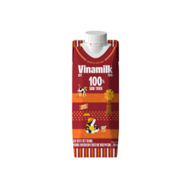 VNM 100% UHT Milk Bourbon BNN PN.Butter (3x240ml)